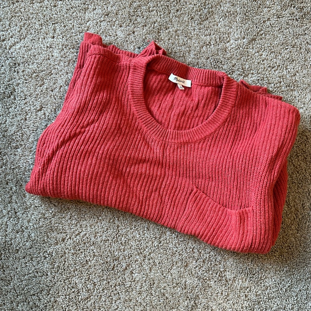 Madewell Crew Ribbed Sweater